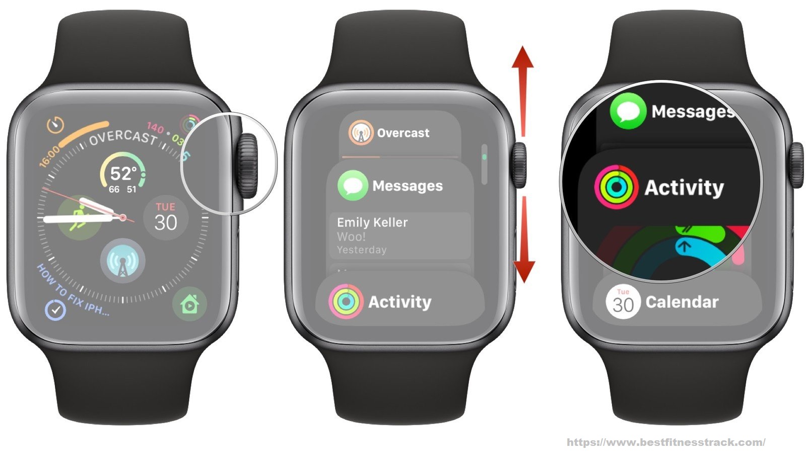 How to use apple watches apps